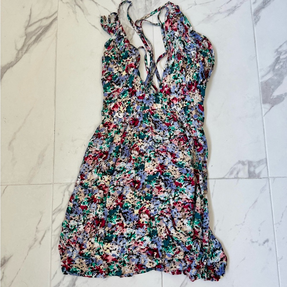BCBGeneration Multicolor Floral Dress